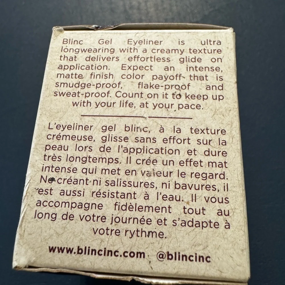 Blinc Gel Eyeliner New